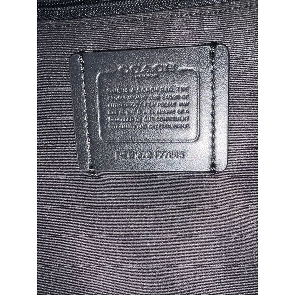 🔥🎁NWT! Coach AVA Tote Handbag Metallic Tulips F77845 Msrp$378.00 - Picture 6 of 7